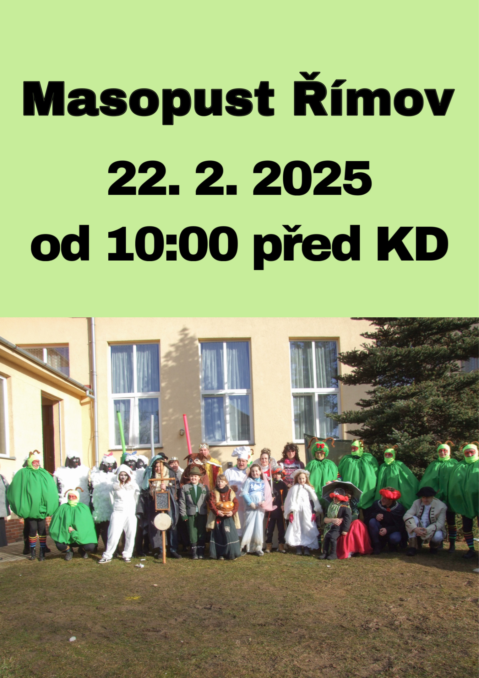 Masopust plakát