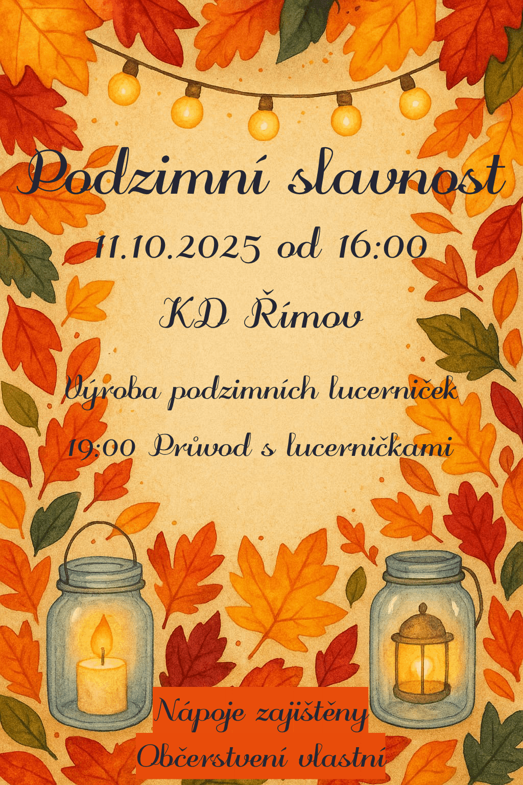 Podzimní slavnost lucerničky