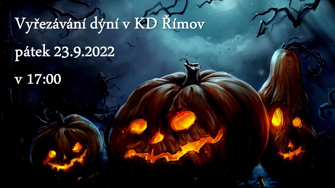 Vyřezávání dýní 2022